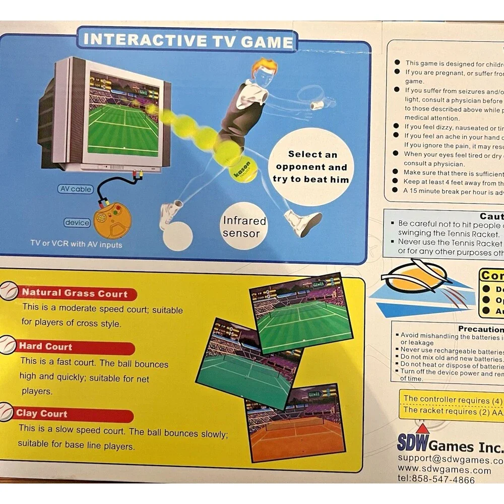 SDW Games vintage sdw